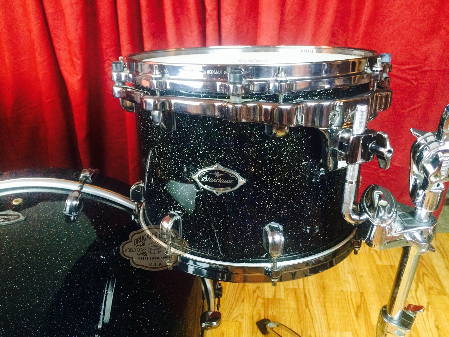 Tama Starclassic Bubinga Endorsement Set Galaxy Sparkle