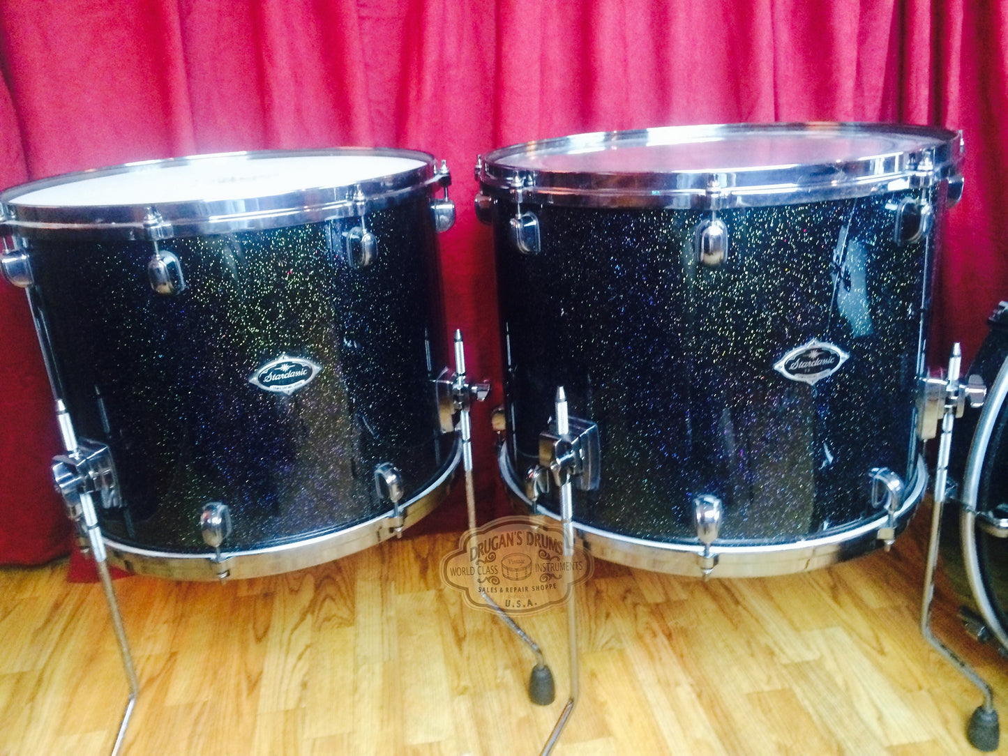 Tama Starclassic Bubinga Endorsement Set Galaxy Sparkle