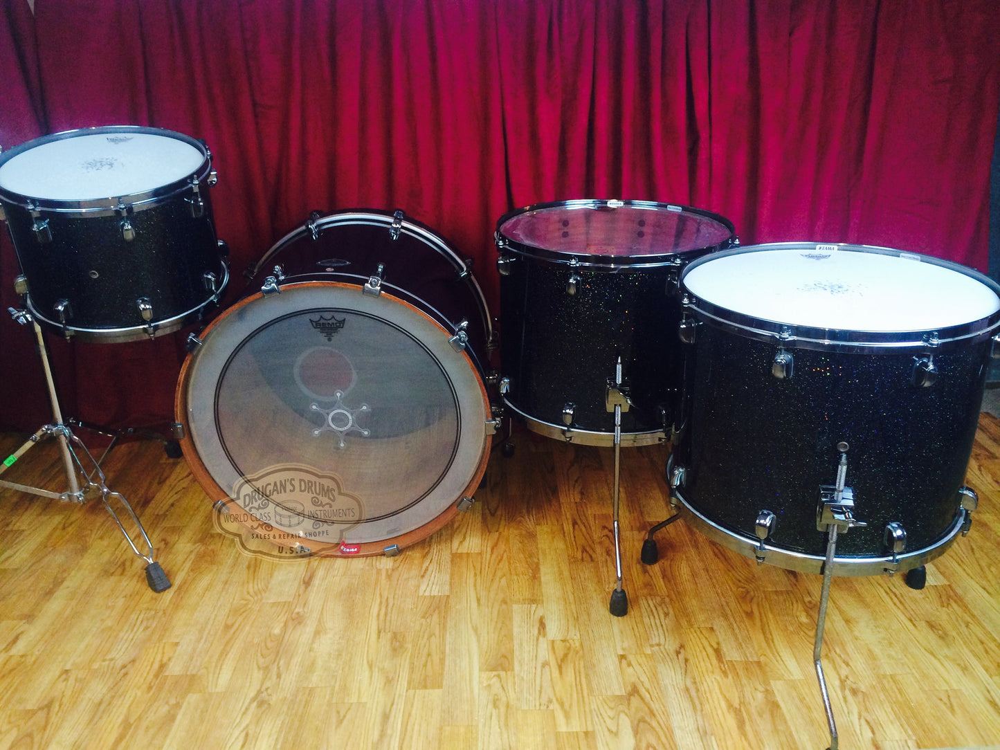 Tama Starclassic Bubinga Endorsement Set Galaxy Sparkle